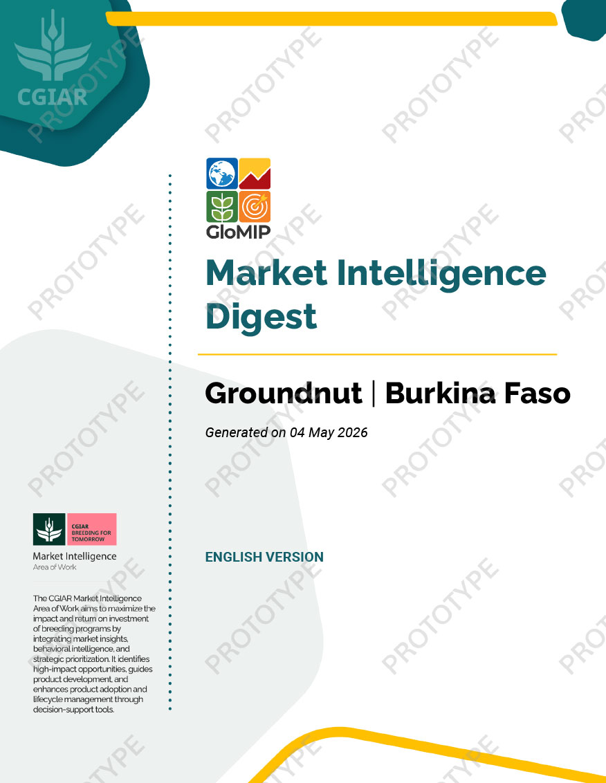 Market Intelligence Digest: Groundnut | Burkina Faso