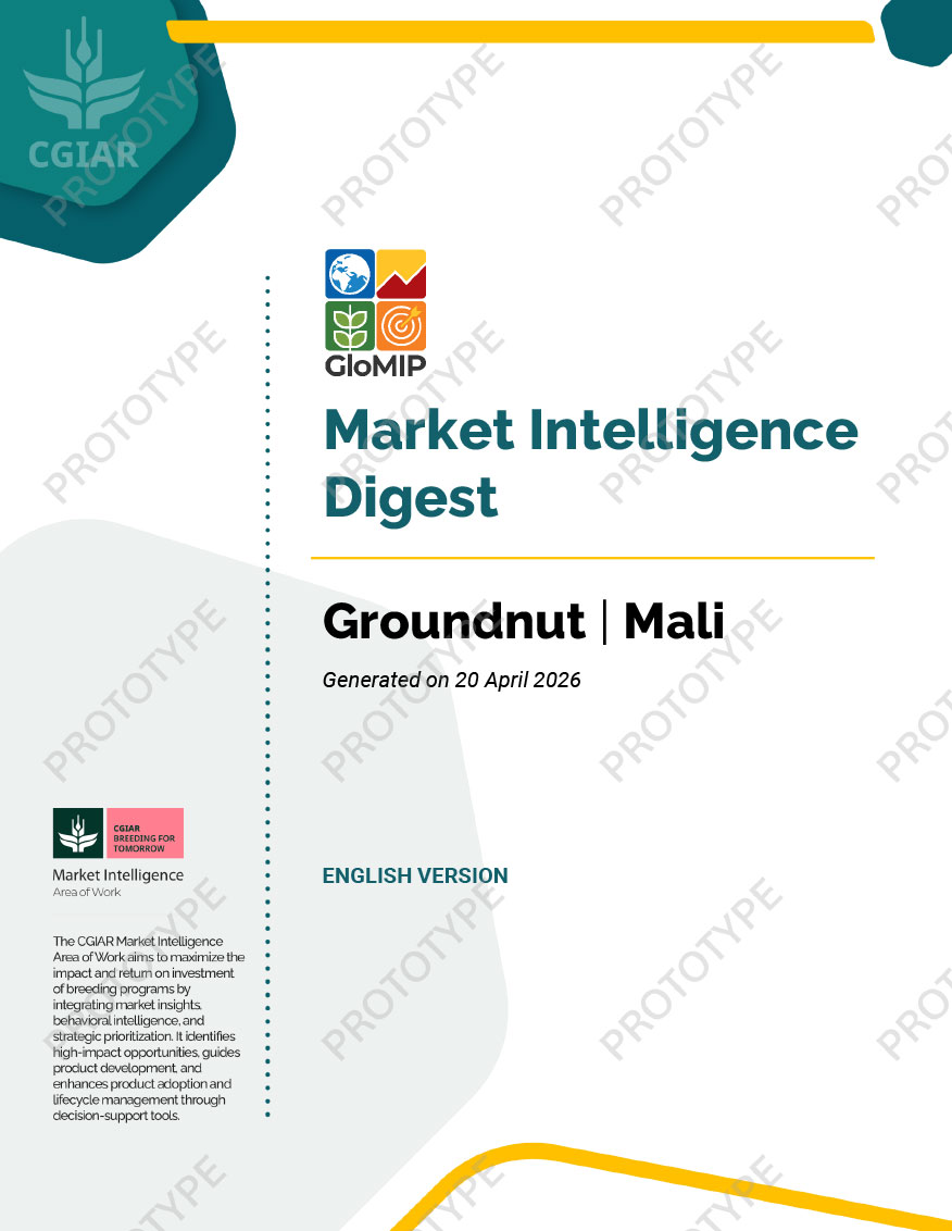 Market Intelligence Digest: Groundnut | Mali