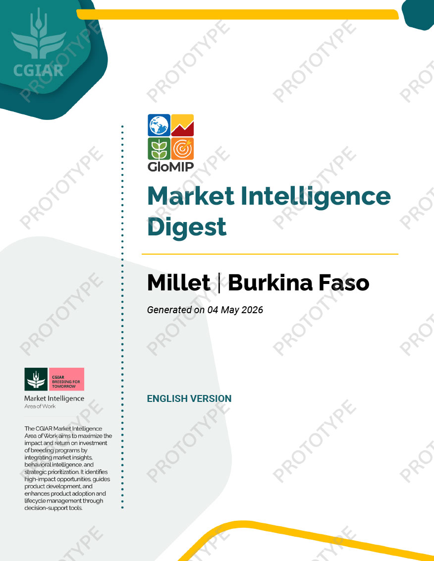Market Intelligence Digest: Millet | Burkina Faso