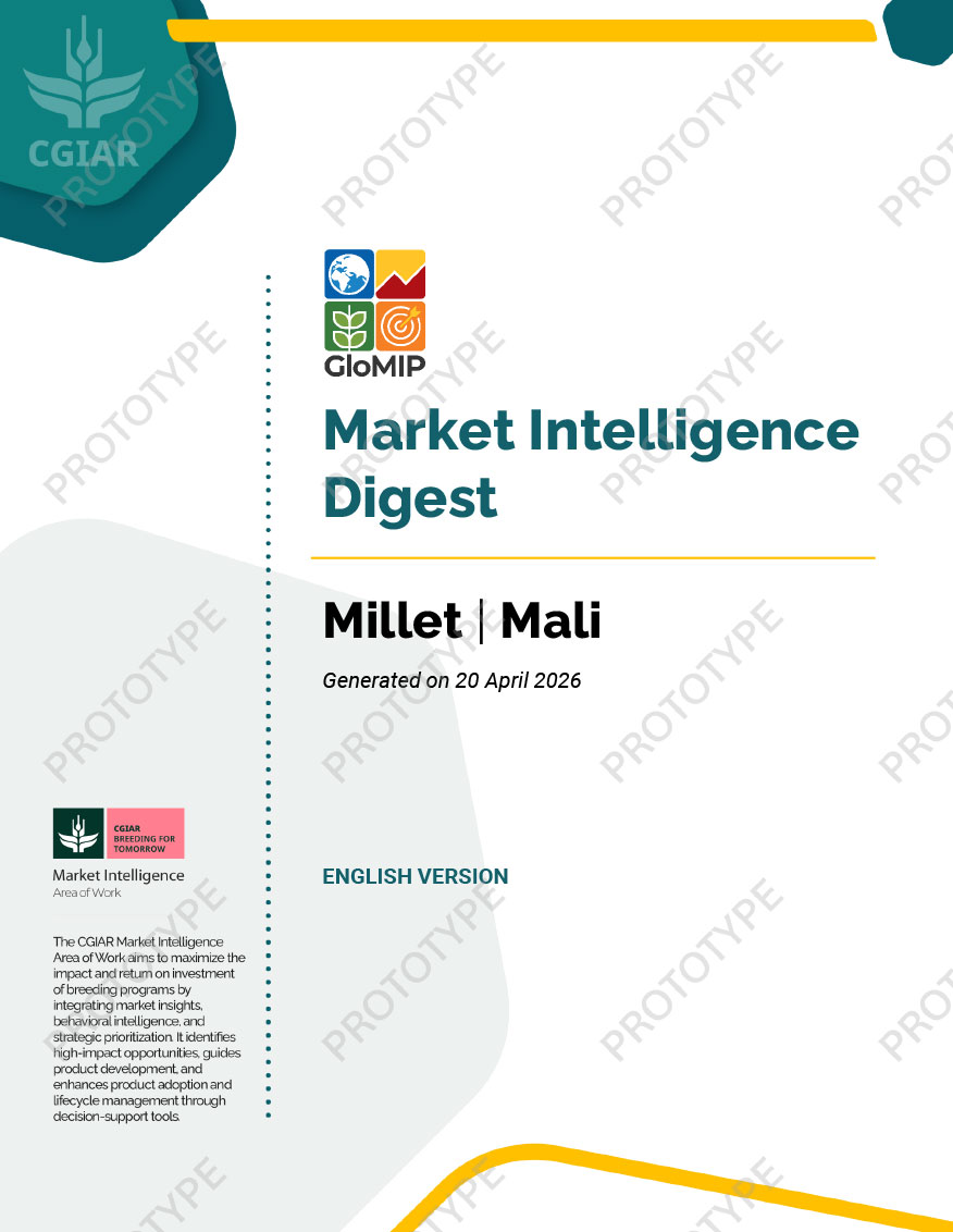 Market Intelligence Digest: Millet | Mali